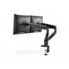 DIGITUS supporto universale a morsa per doppio monitor con molla a gas 17-32