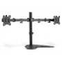 DIGITUS supporto universale per doppio monitor 17–32 inch 2x 8 kg (max.) nero