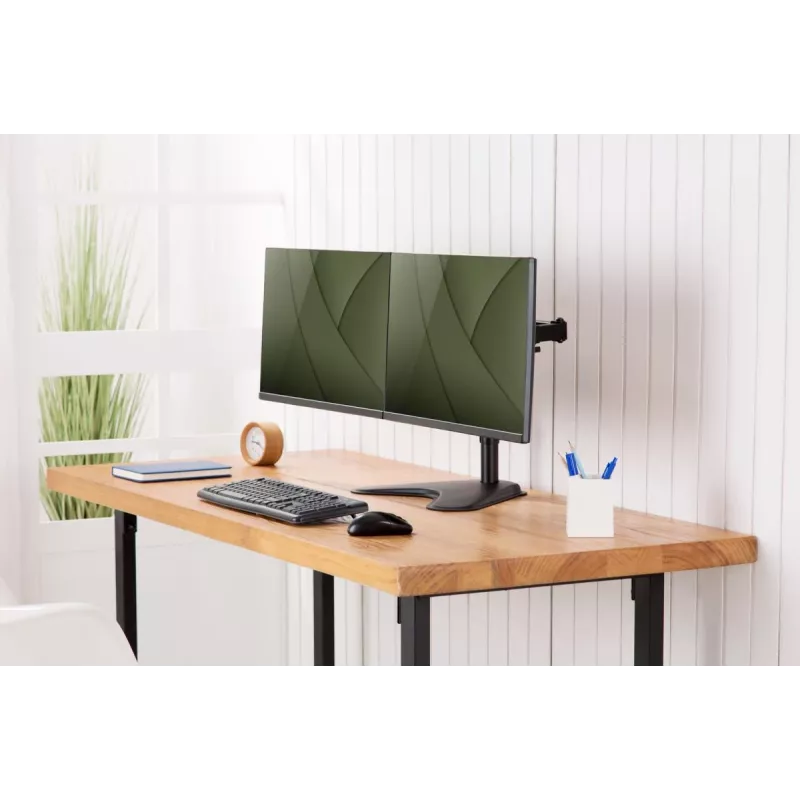 DIGITUS supporto universale per doppio monitor 17–32