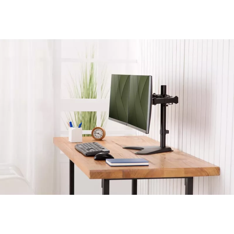 DIGITUS supporto universale per doppio monitor 17–32