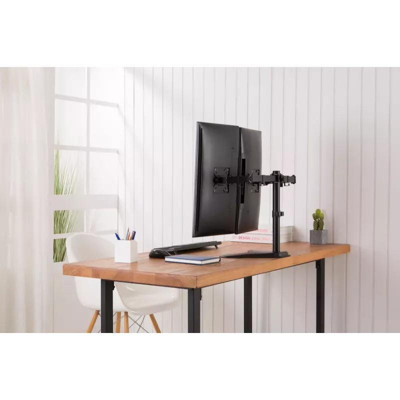 DIGITUS supporto universale per doppio monitor 17–32