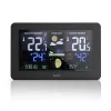 Stazione meteo a batteria Hama Premium Black 00186380