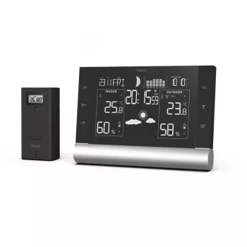 Igrometro termometro Hama Black Line L