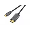 DIGITUS cavo adattatore da USB-C a HDMI, 4K/30 Hz, 1,8 m, nero