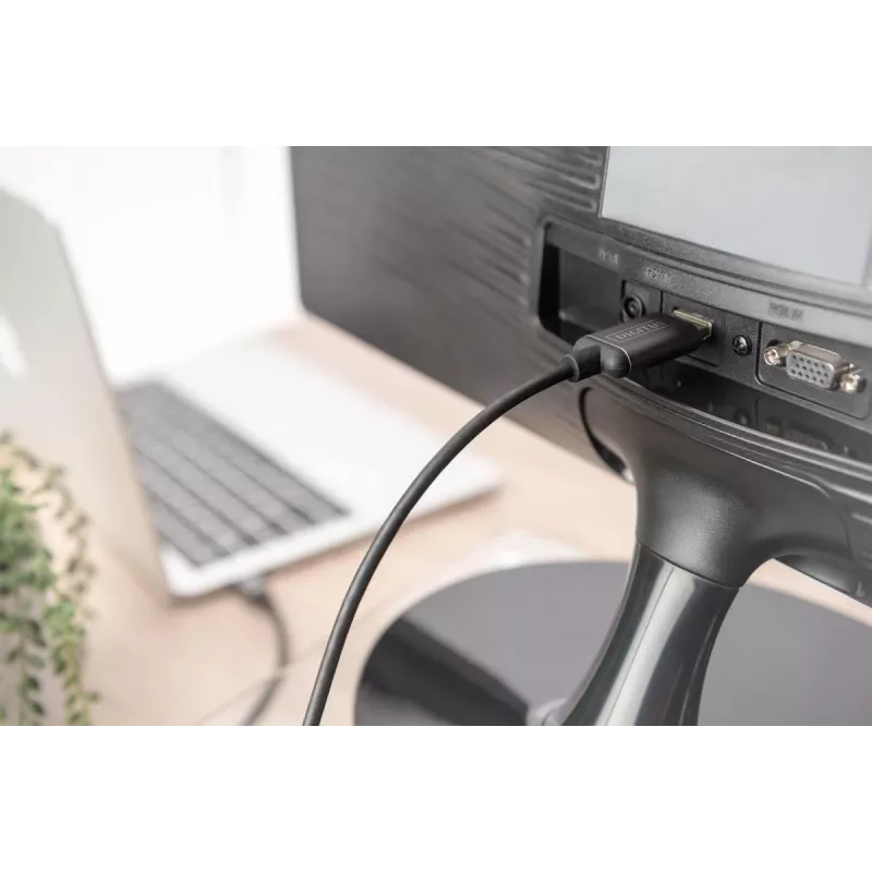 DIGITUS cavo adattatore da USB-C a HDMI, 4K/30 Hz, 1,8 m, nero