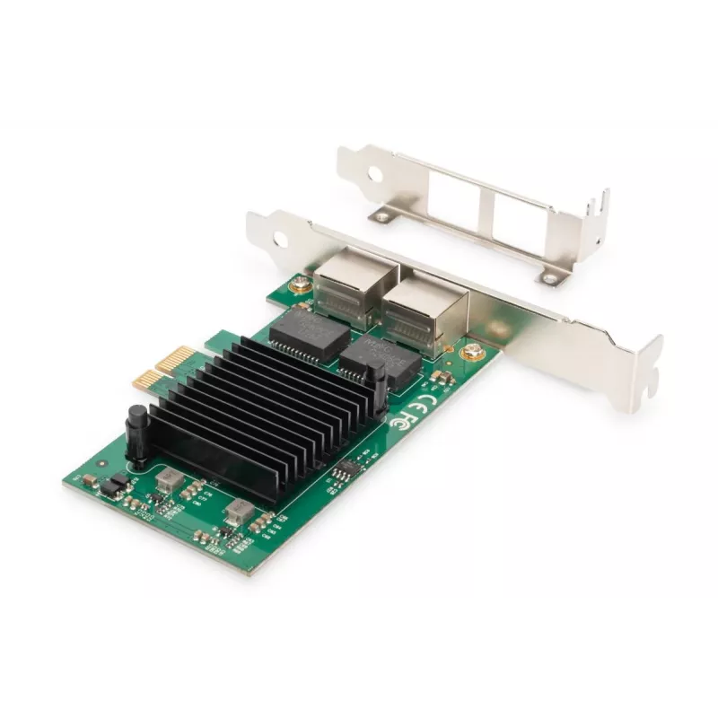 Scheda Ethernet PCI Express Digitus DN-10132 2 porte