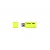 Goodram UME2 UME2-1280Y0R11 chiavetta USB 128 GB, USB 2.0 Type-A, 20 MB/s, con cappuccio, giallo