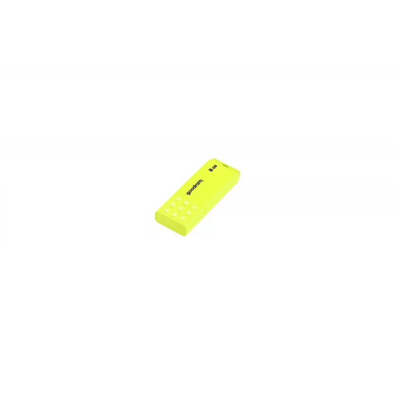 Chiavetta USB GOODRAM UME2 8 GB USB 2.0 Type-A, gialla, design con cappuccio