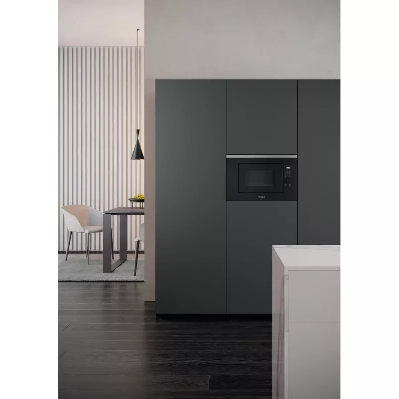 Microonde da incasso con grill WHIRLPOOL WMF201G, 800 W, 20 L, acciaio inox/nero