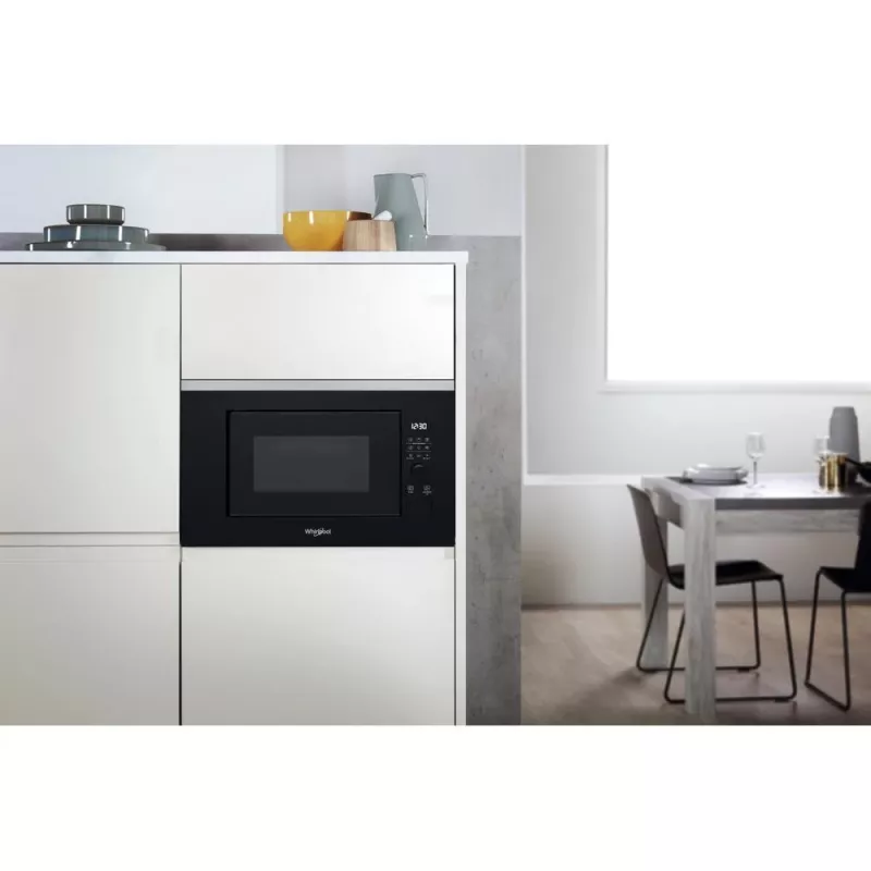Microonde da incasso con grill WHIRLPOOL WMF201G, 800 W, 20 L, acciaio inox/nero