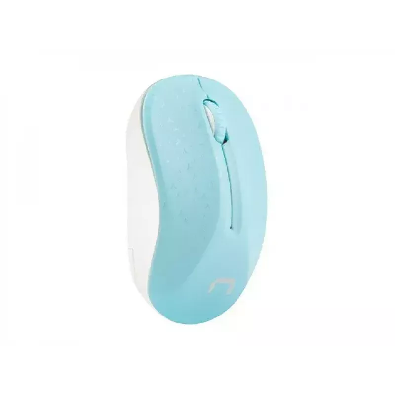 Mouse NATEC Toucan Wireless 1600dpi ottico bianco blu