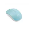 Mouse NATEC Toucan Wireless 1600dpi ottico bianco blu