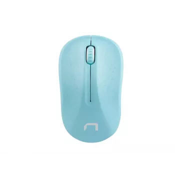 Mouse NATEC Natec Toucan Wireless 1600dpi ottico bianco blu