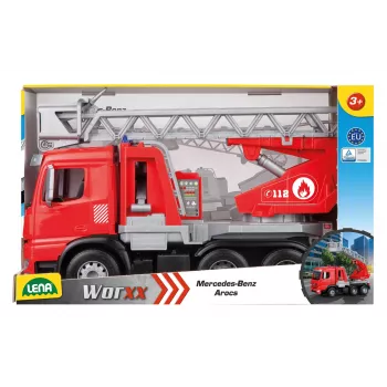 Lena Worxx camion dei pompieri con scala Arocs