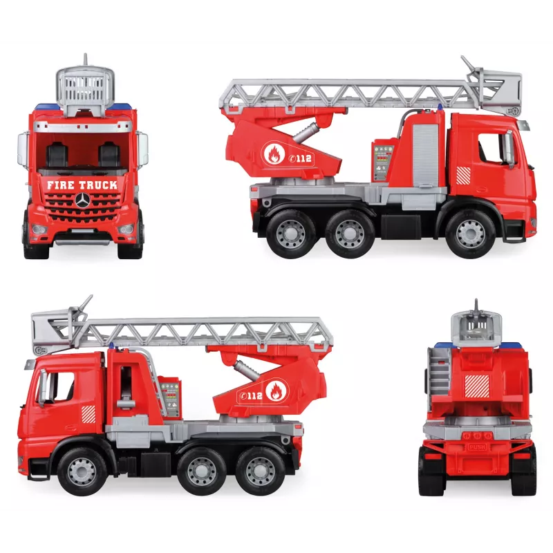 Lena Worxx camion dei pompieri con scala Arocs