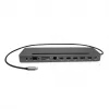 Docking station ergonomica in metallo i-tec USB-C 4K 3x display + Power Delivery 85 W