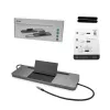 Docking station ergonomica in metallo i-tec USB-C 4K 3x display + Power Delivery 85 W