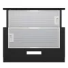 Cappa aspirante Gorenje TH60E3B da sottopensile (estraibile) nero 350 m³/h
