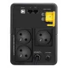 APC Back-UPS BX750MI-FR UPS line-interactive 750 VA 410 W, AVR, 230 V, 3 prese francesi, USB, nero
