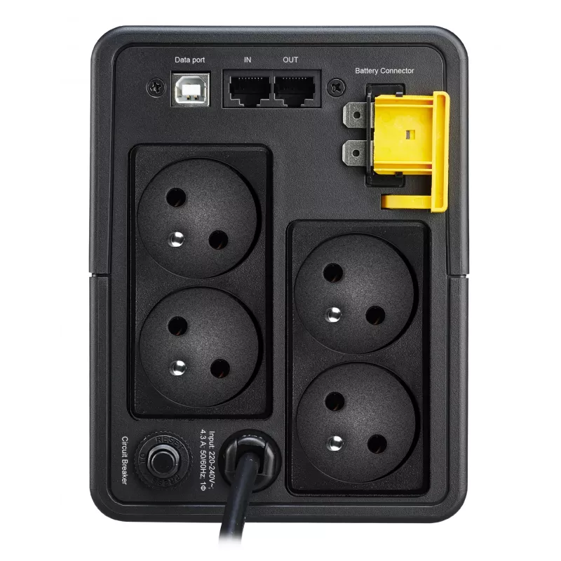 APC Back-UPS, 950VA, Tower, 230V, 4x prese CEE 7/5 francesi Schuko, AVR