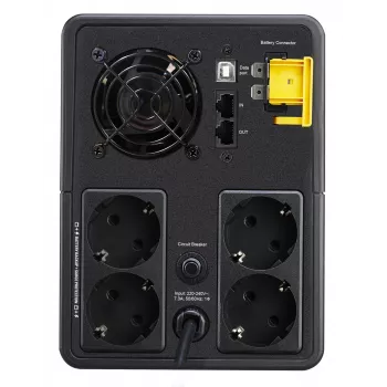 APC Back-UPS, 1600VA, Tower, 230V, 4x prese Schuko CEE 7/7, AVR