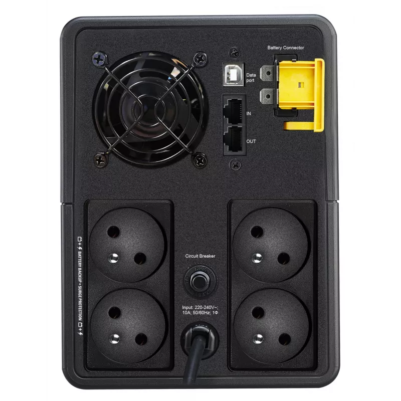 APC Back-UPS, 2200VA, Tower, 230V, 4x prese francesi Schuko CEE 7/5, AVR