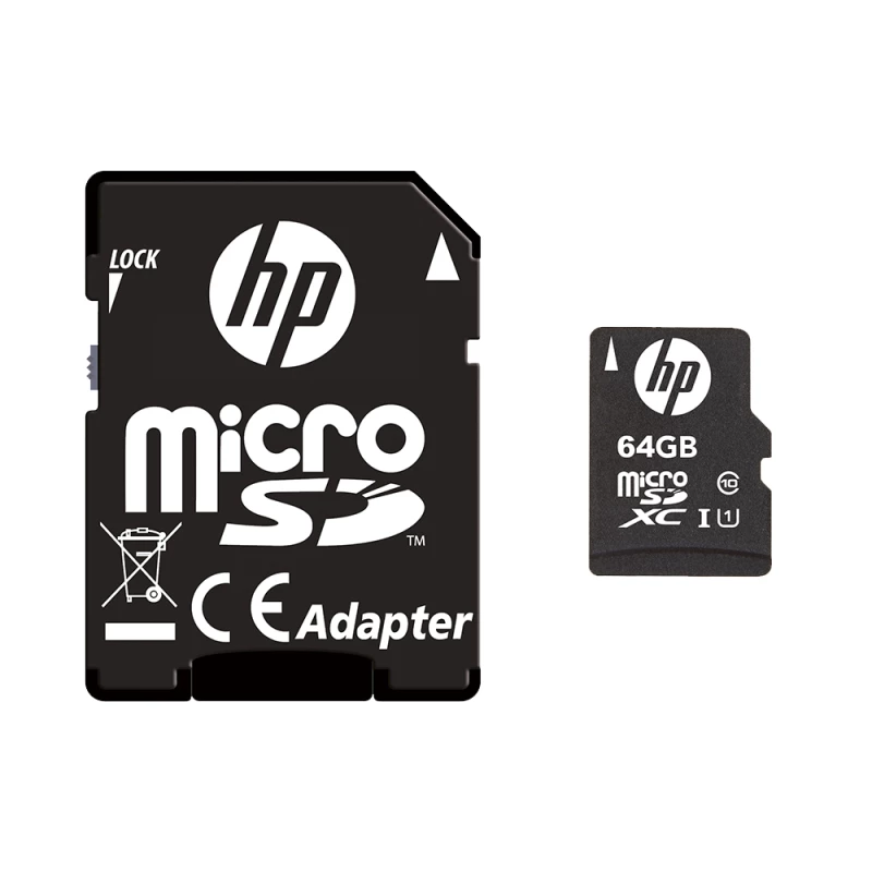 Scheda di memoria HP SDU64GBXC10HP-EF 64 GB MicroSDXC UHS-I Classe 10