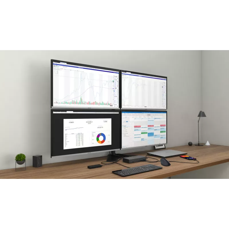 Docking station i-tec USB-C Quattro Display con Power Delivery 85 W