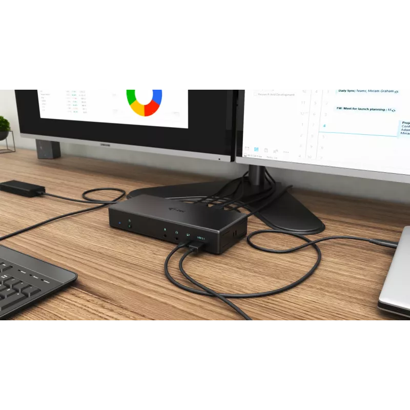 Docking station i-tec USB-C Quattro Display con Power Delivery 85 W