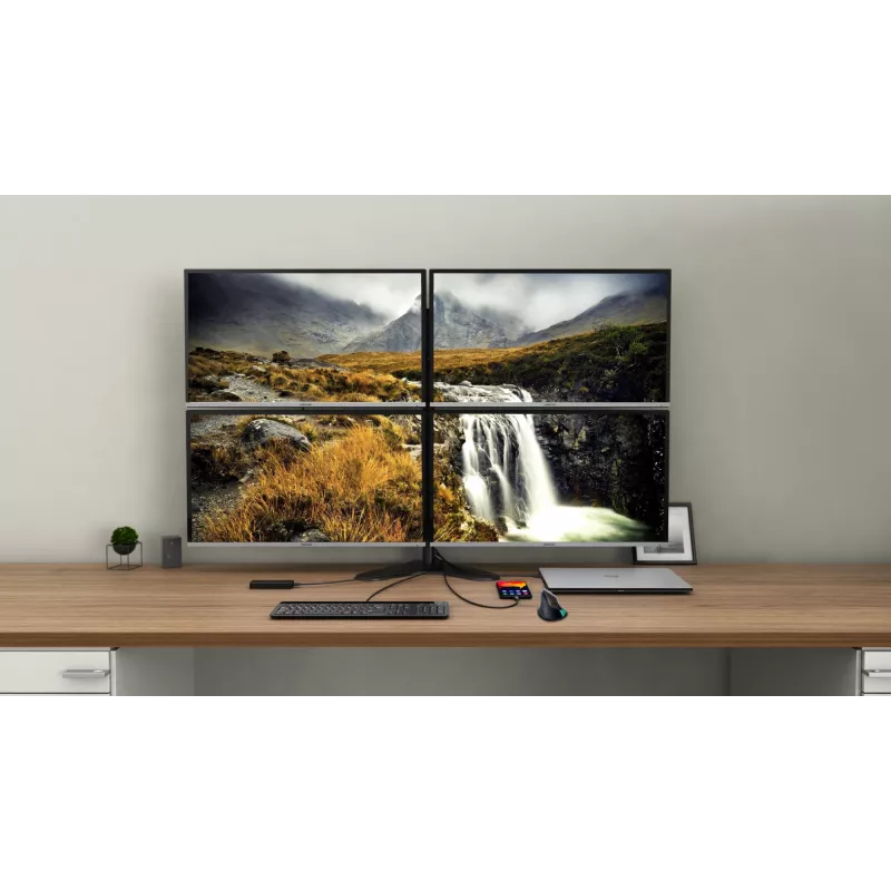Docking station i-tec USB-C Quattro Display con Power Delivery 85 W
