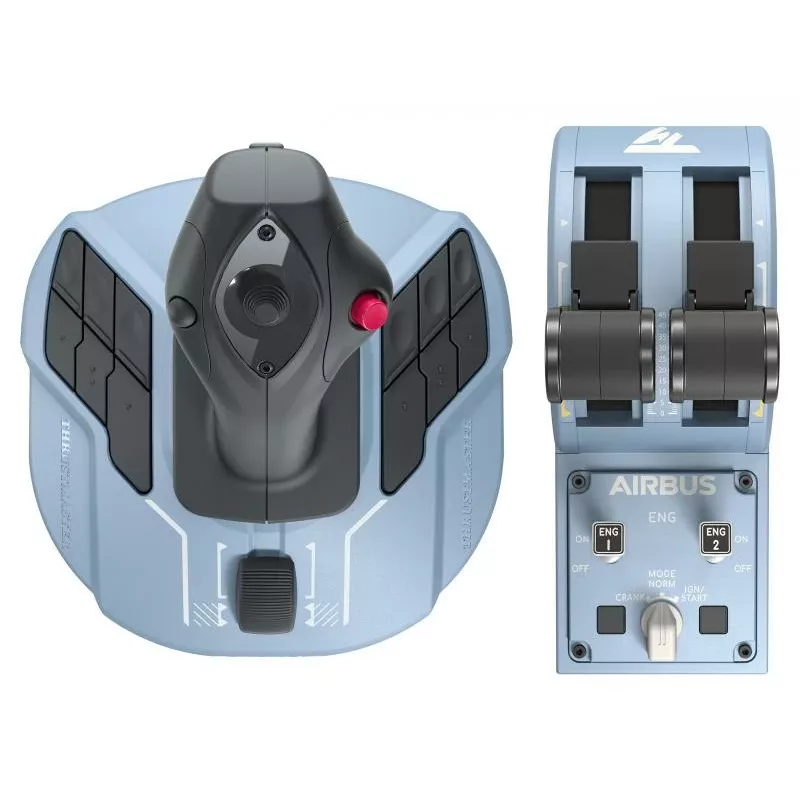 Joystick Thrustmaster Airbus Edition nero, blu USB analogico / digitale PC