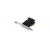 ICY BOX IB-PCI1901-C32 scheda controller PCIe 3.0 x4, 1x USB-C 3.2 Gen 2x2, nera
