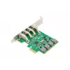 Scheda di espansione PCIe USB 3.0 DIGITUS, 4 porte A/F, chipset: VL805, autoalimentata