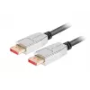 Lanberg CA-DPDP-20CU-0018-BK cavo DisplayPort 1.4 M/M 1,8 m, 8K 60 Hz, HDR, connettori placcati in oro, nero