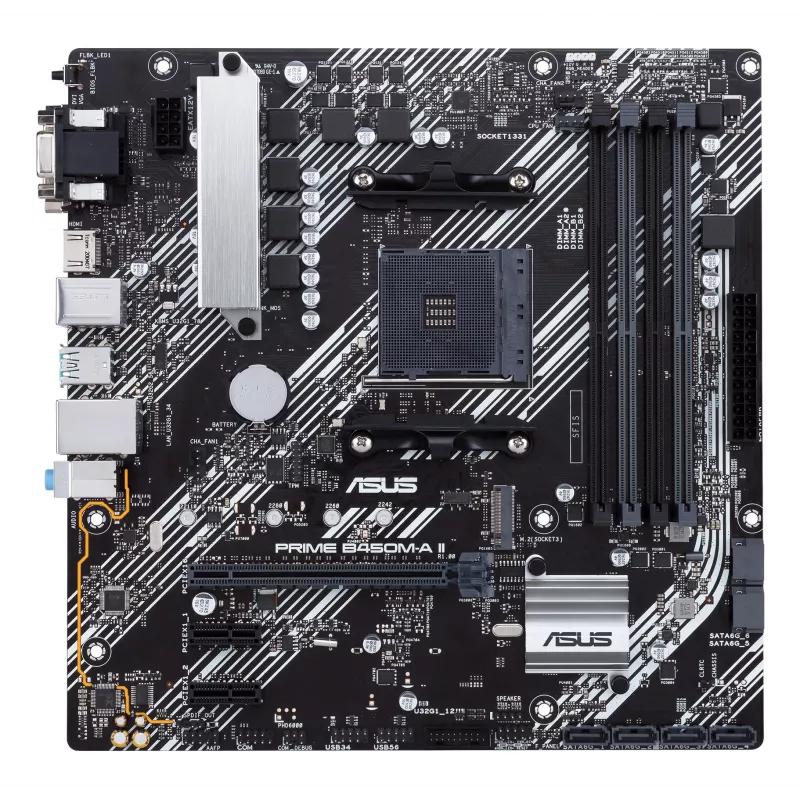Scheda madre ASUS PRIME B450M-A II AMD B450 Socket AM4 micro ATX