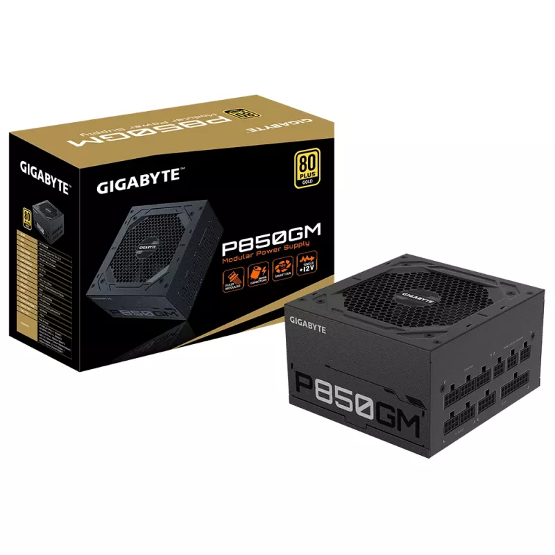 GIGABYTE P850GM alimentatore 850 W 20+4 pin ATX ATX nero