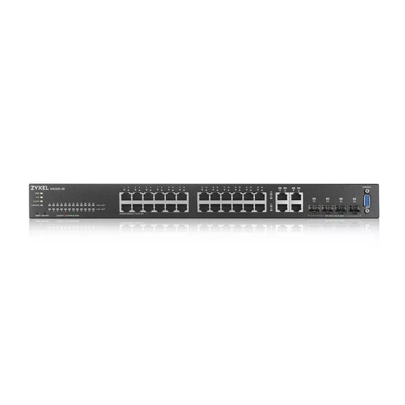 Zyxel GS2220-28-EU0101F Switch di rete Managed L2 Gigabit Ethernet (10/100/1000) nero