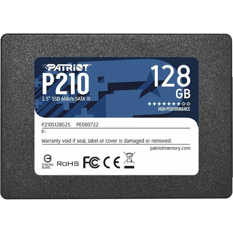 Patriot Memory P210 2,5 pollici 128GB Serial ATA III 450/350 MB/s