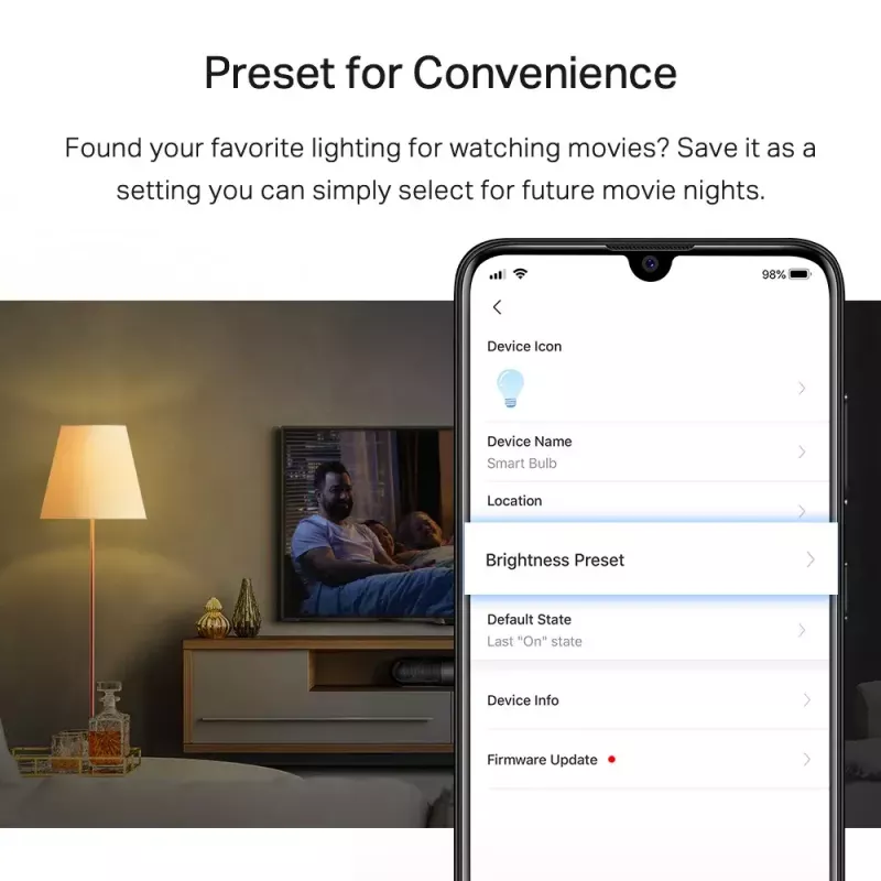 TP-Link Tapo Lampadina smart Wi-Fi, dimmerabile