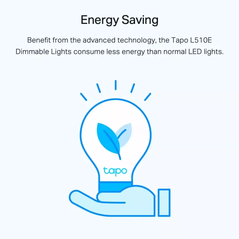 TP-Link Tapo Lampadina smart Wi-Fi, dimmerabile
