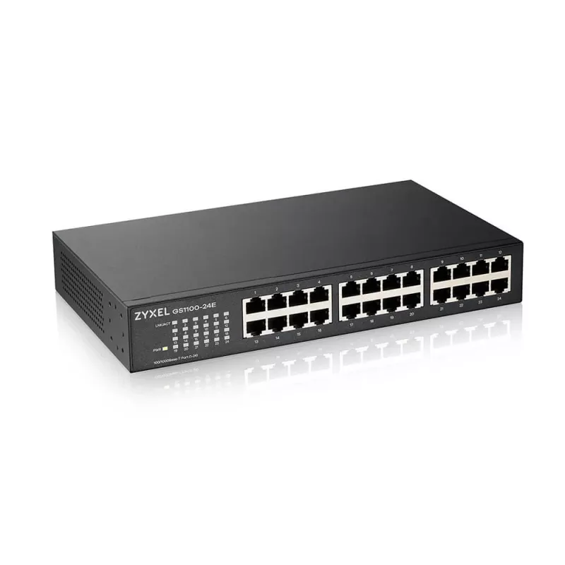 Zyxel GS1100-24E Unmanaged Gigabit Ethernet (10/100/1000) nero