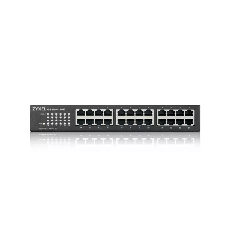 Zyxel GS1100-24E Unmanaged Gigabit Ethernet (10/100/1000) nero