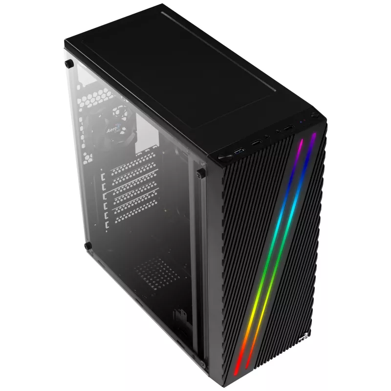 Aerocool Streak Midi Tower nero