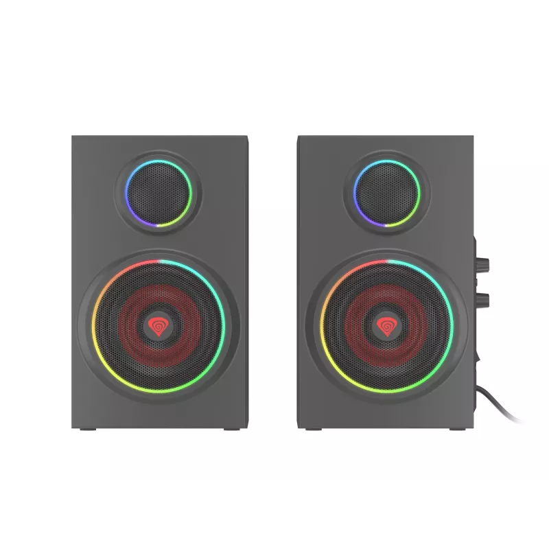 GENESIS Helium 300 BT set di altoparlanti 24 W PC/laptop nero 2.0 canali 2 vie Bluetooth