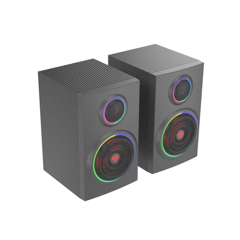 GENESIS Helium 300 BT set di altoparlanti 24 W PC/laptop nero 2.0 canali 2 vie Bluetooth