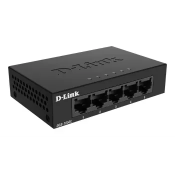 Switch di rete D-Link DGS-105GL/E non gestito Gigabit Ethernet (10/100/1000) nero