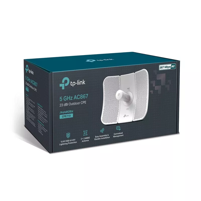 Access point wireless TP-Link CPE710 5 GHz 802.11ac