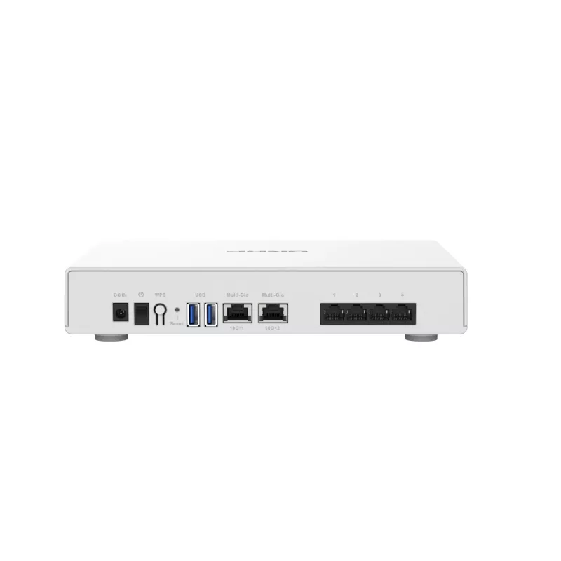 Router wireless QNAP QHora-301W 10 Gigabit Ethernet dual band (2,4 GHz / 5 GHz) bianco