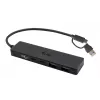 HUB i-tec Metal USB-A/USB-C 2x USB 3.0 + 2x USB-C (10 Gbps)