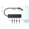 HUB i-tec Metal USB-A/USB-C 2x USB 3.0 + 2x USB-C (10 Gbps)